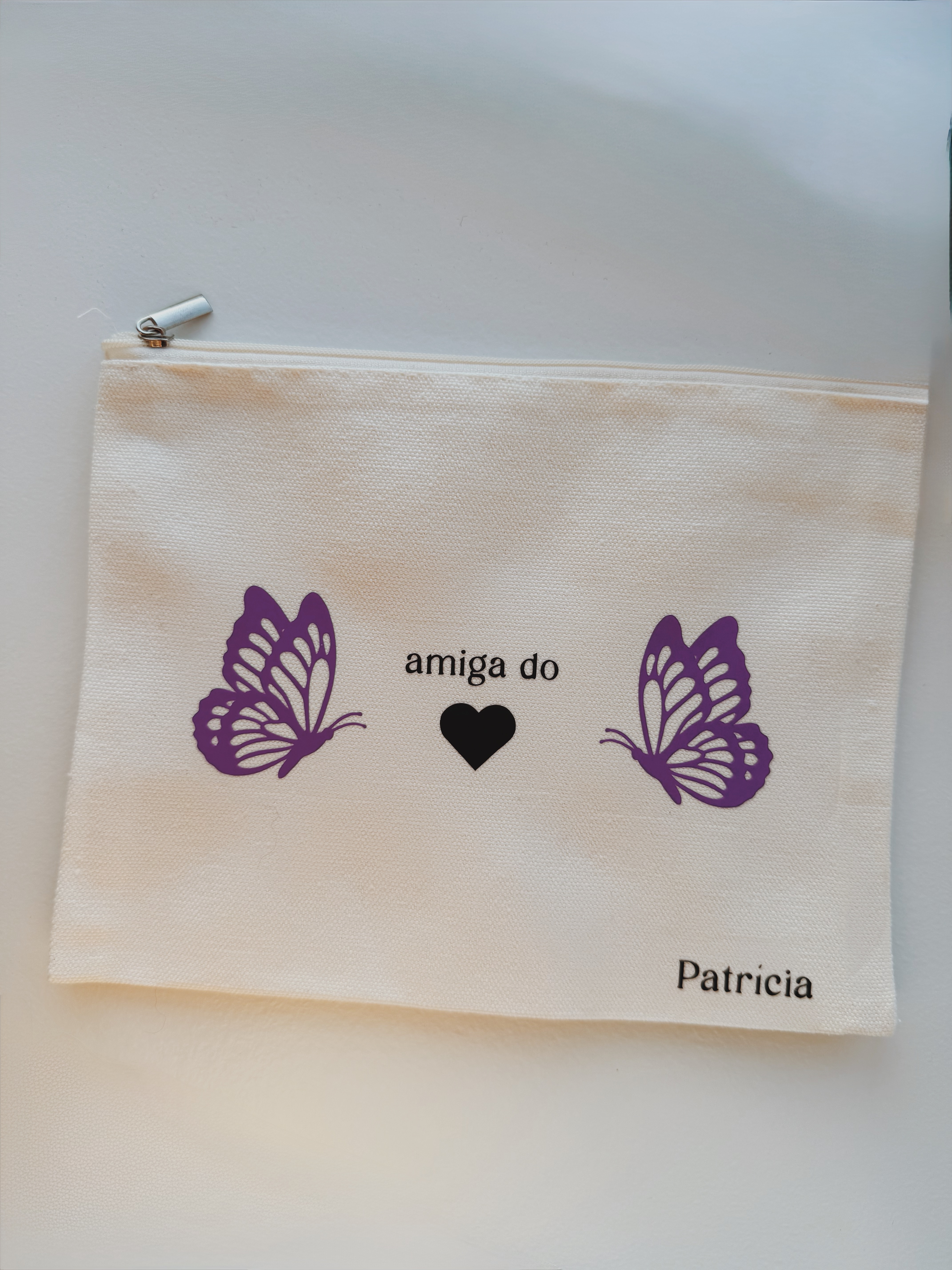 Bolsa Necessaire Dri's Club - Fecho Bege